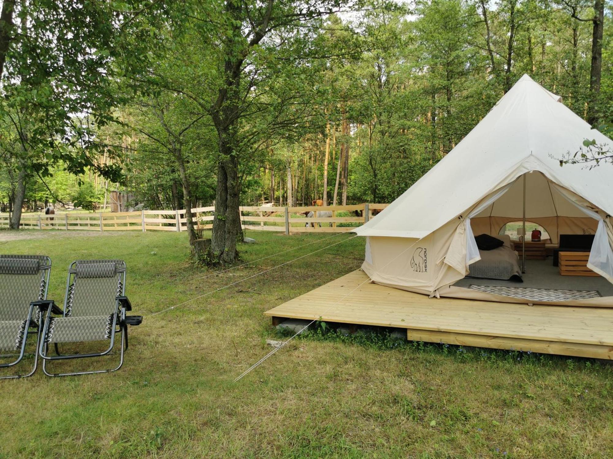 Hotel Glamping Kaliska Łochów Exterior foto